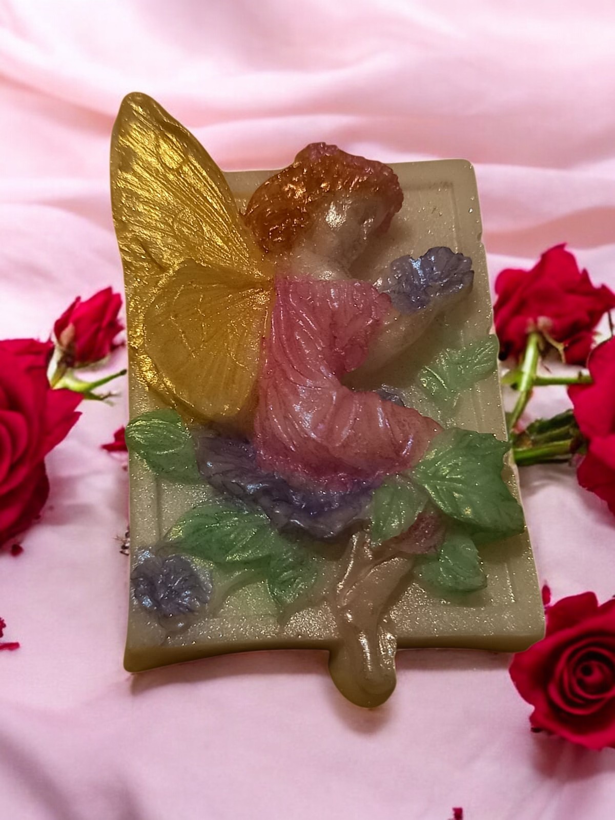 Fee op Tablet Zeepje met Mica (image for) Fee op Tablet Zeepje met Mica